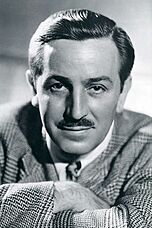 Publicity photo of Walt Disney from the Boy Scouts of America. Disney was given an award by them in 1946.