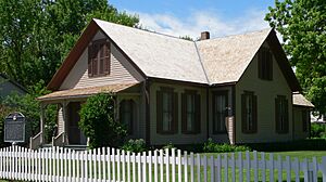 Willa Cather house from NE 1
