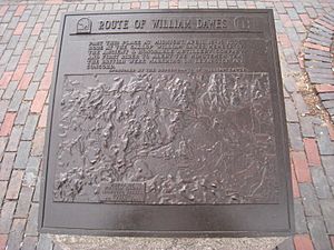 William Dawes plaque, Cambridge, MA - IMG 4611