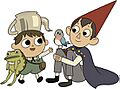 Wirt and Greg, the main characters from the miniseries Over the Garden Wall