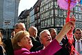 2014-10-03 Tag der Deutschen Einheit, (108) Luftballons vom Freundeskreis Hannover für Angela Merkel und Joachim Gauck,, (01)