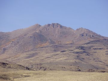 2014-10-09 15 14 49 View of Granite Peak from about 5300 feet on Hinkey Summit Road south of Hinkey Summit in Humboldt County, Nevada.JPG