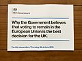 2016 EU Referendum HM Government Pamphlet