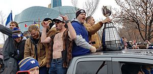 2019 Blue Bombers Grey Cup Parade 2