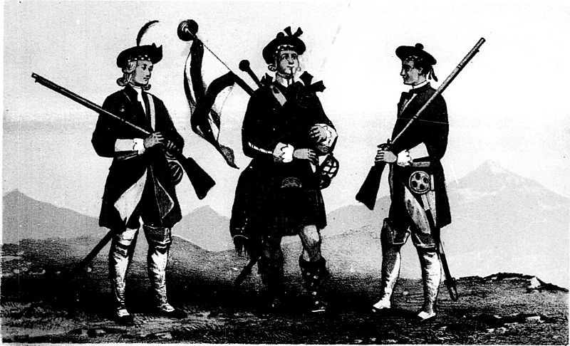 26th regiment, 1713 uniform