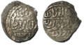 Akçe - Mehmed Çelebi in the name of Timur
