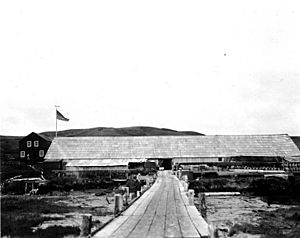 Alaska Packer's Association saltery on the Igushik River, Alaska, 1917 (COBB 111).jpeg