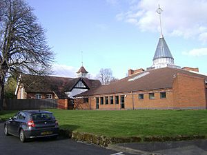 All Saints Church, Emscote, and Church Hall, Vicarage Fields, Warwick - geograph.org.uk - 1205256