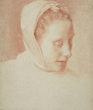 Allan Ramsay, Head of Margaret Lindsay, about 1776