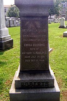 Anthony Ellmaker Roberts Memorial Stone