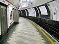Bank station westbound Central look east