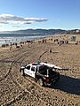 Beach patrol, Santa Monica, California