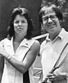 Billie Jean King and Bobby Riggs 1973