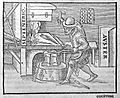 Blacksmith at the anvil. Wellcome L0005875