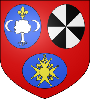 Blason ville fr La Chaize-le-Vicomte(85)