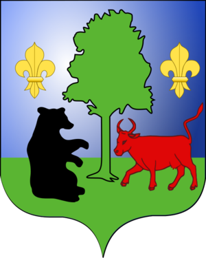 Blason ville fr Laruns 64