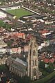 Boston Stump and the Market Square, aerial 2013 - geograph.org.uk - 3515558