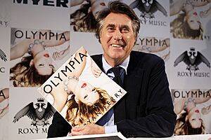 Bryan Ferry Book and cd signing Myer- credit Andrew Macmanus, Eva Rinaldi Photography (5474489783)