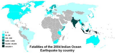 COB data Tsunami deaths