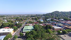 Ciudad Colón, aerial view