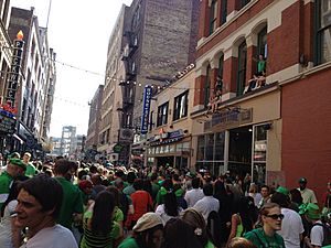 Cleveland Ohio St. Patrick's Day Downtown 2012