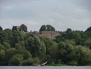 Clifton Hall from Beeston Marina