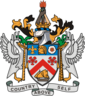 Coat of arms of Saint Kitts and Nevis