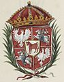 Coat of arms of the Polish-Lithuanian Commonwealth with the Polish Eagle and Vytis (Waykimas), 1764-1795
