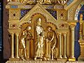 Détail 2 châsse des Saints-Pontifes - trésor, cathédrale de Rouen
