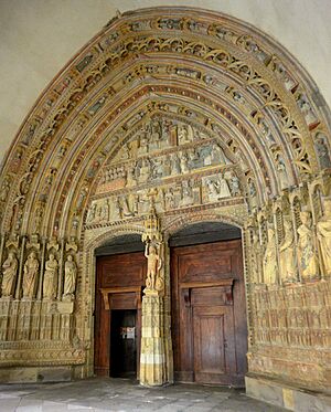 Deba - Iglesia de Santa Maria, portada 29