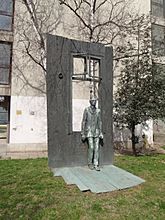 Derkovits Gyula szobor Szombathely