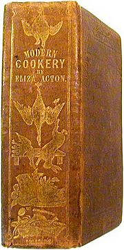 Eliza Acton Modern Cookery 1847 cover