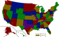 FBI Field Divisions map
