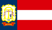 Flag of the State of Georgia (1906–1920)