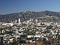 Glendale California From Forest Lawn