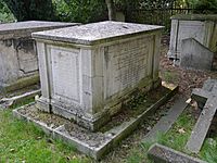 Granville Sharp's tomb, All Saints, Fulham, Sep 2016 04