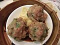 HK Pacific Plaza SYP 德韾苑 Tak Hing Yuen Seafood Restaurant beef meat balls Mar-2013 Bamboo steamer