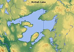 Hottah Lake, Northwest Territories map 01.jpg