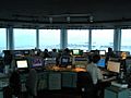 Inside the Airport Control Tower