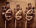 Jabez Hughes after Cundall & Howlett - Heroes of the Crimean War - Sergeant John Geary, Thomas Onslow and Lance Corporal Patrick Carthay of the 95th (Derbyshire) Regiment of Foot