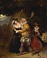James Stephanoff - Falstaff at Herne's Oak, from "The Merry Wives of Windsor," Act V, Scene v - Google Art Project