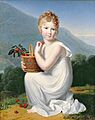 Jeanne-Elisabeth Chaudet - Petite fille mangeant des cerises - Musée Marmottan-Monet