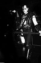 Jerry Only live with the Misifts, Sala Copernico, Madrid, 2008-04-23 (2)