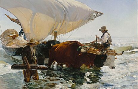 Joaquín Sorolla y Bastida - La vuelta de la pesca