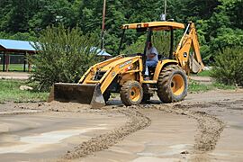 John Deere 110 Backhoe