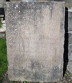 John Dunlop and Jean Gilmour's family memorial, Dunlop, East Ayrshire