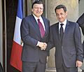 José Manuel Barroso & Nicolas Sarkozy - 2008
