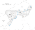 Karte Gemeinden des Bezirks Olten