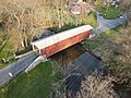 Kauffman's Distillery Covered Bridge from the air-2