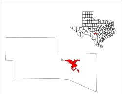 Location of Kerrville, Texas